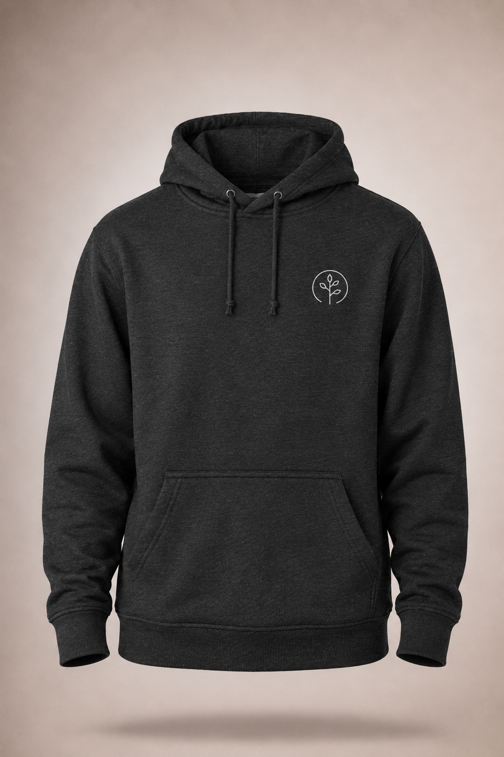 Classic Dark Heather Grey Hoodie