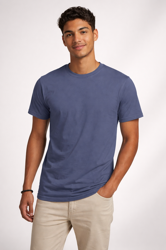 Mens Softstyle T-Shirt - Heather Navy