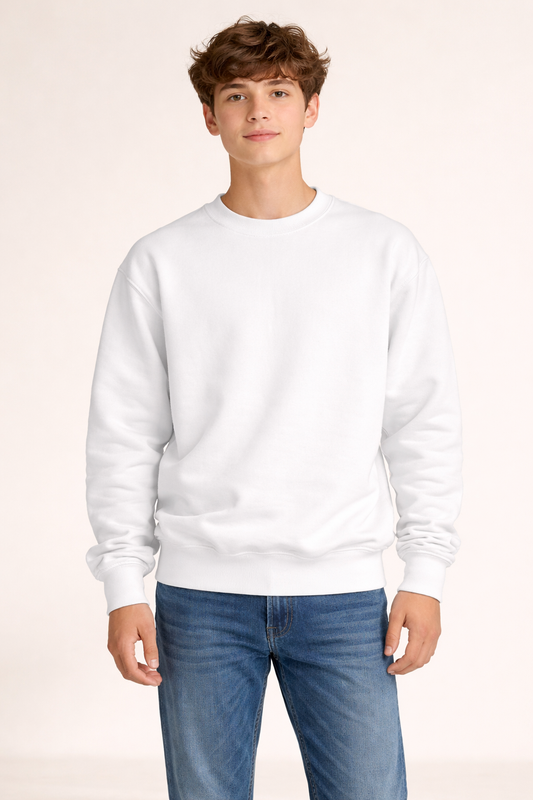 Youth Sweatshirt - White