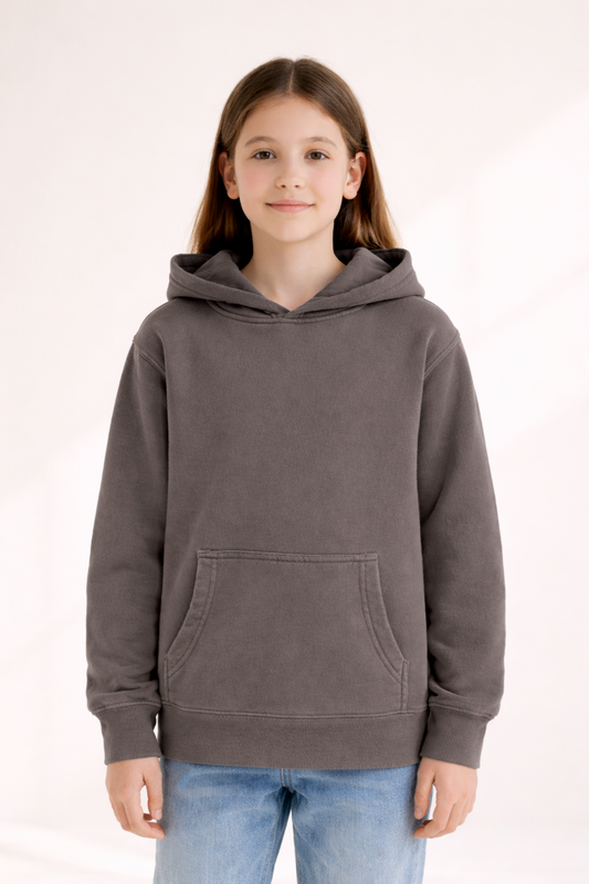 Vintage Pullover Hoodie - Pigment Black