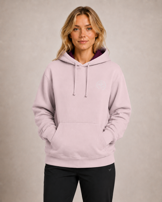 Accent Light Pink_Plum Hoodie