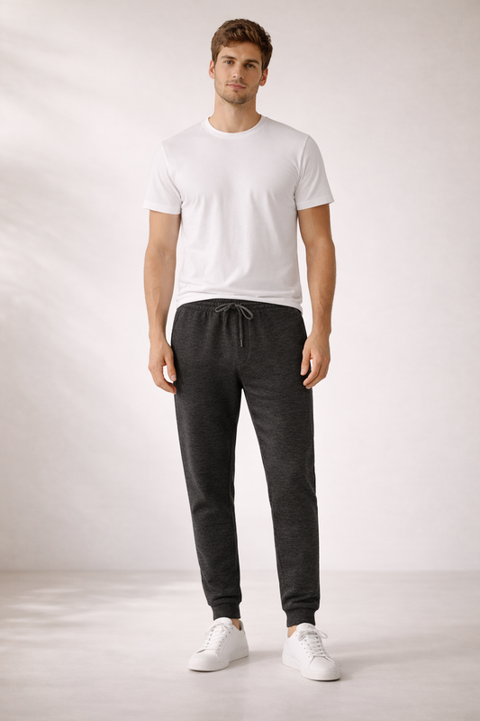 Men's Joggers - Black Heather