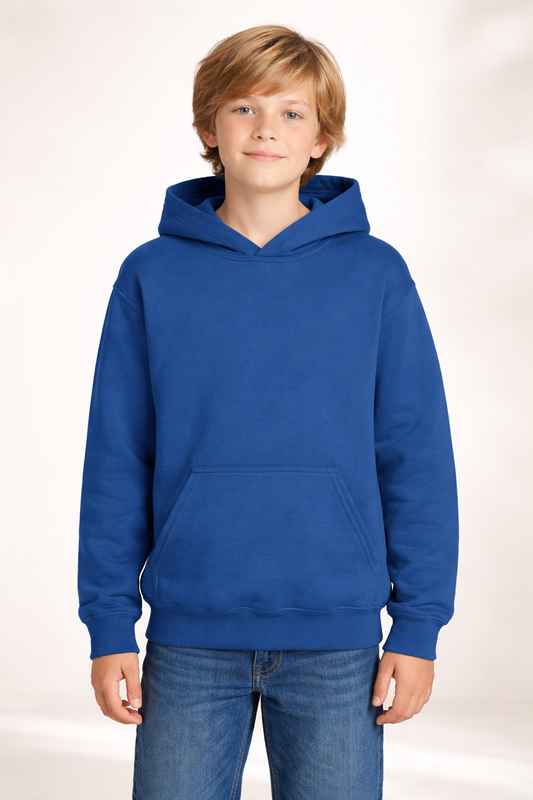 Kids Pullover Hoodie - Royal