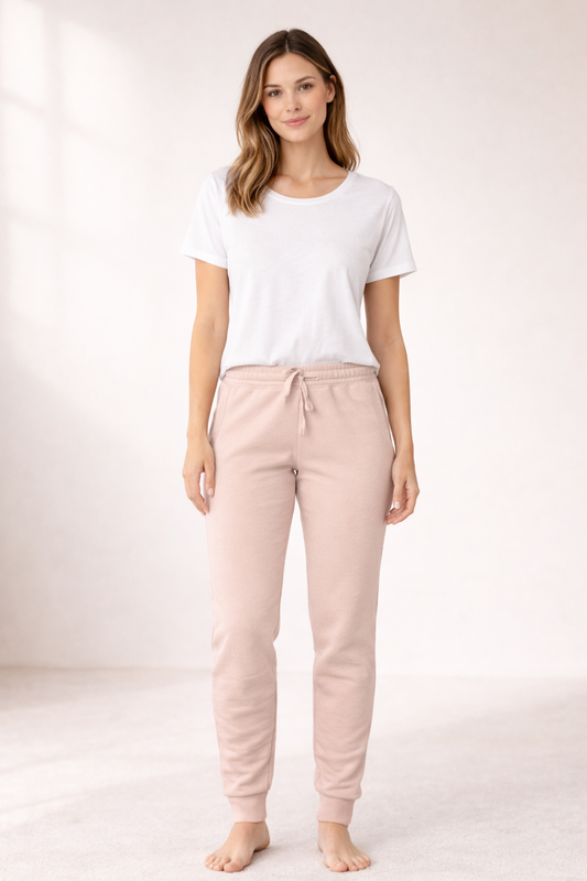 Women's Wash Sweatpants- Blush