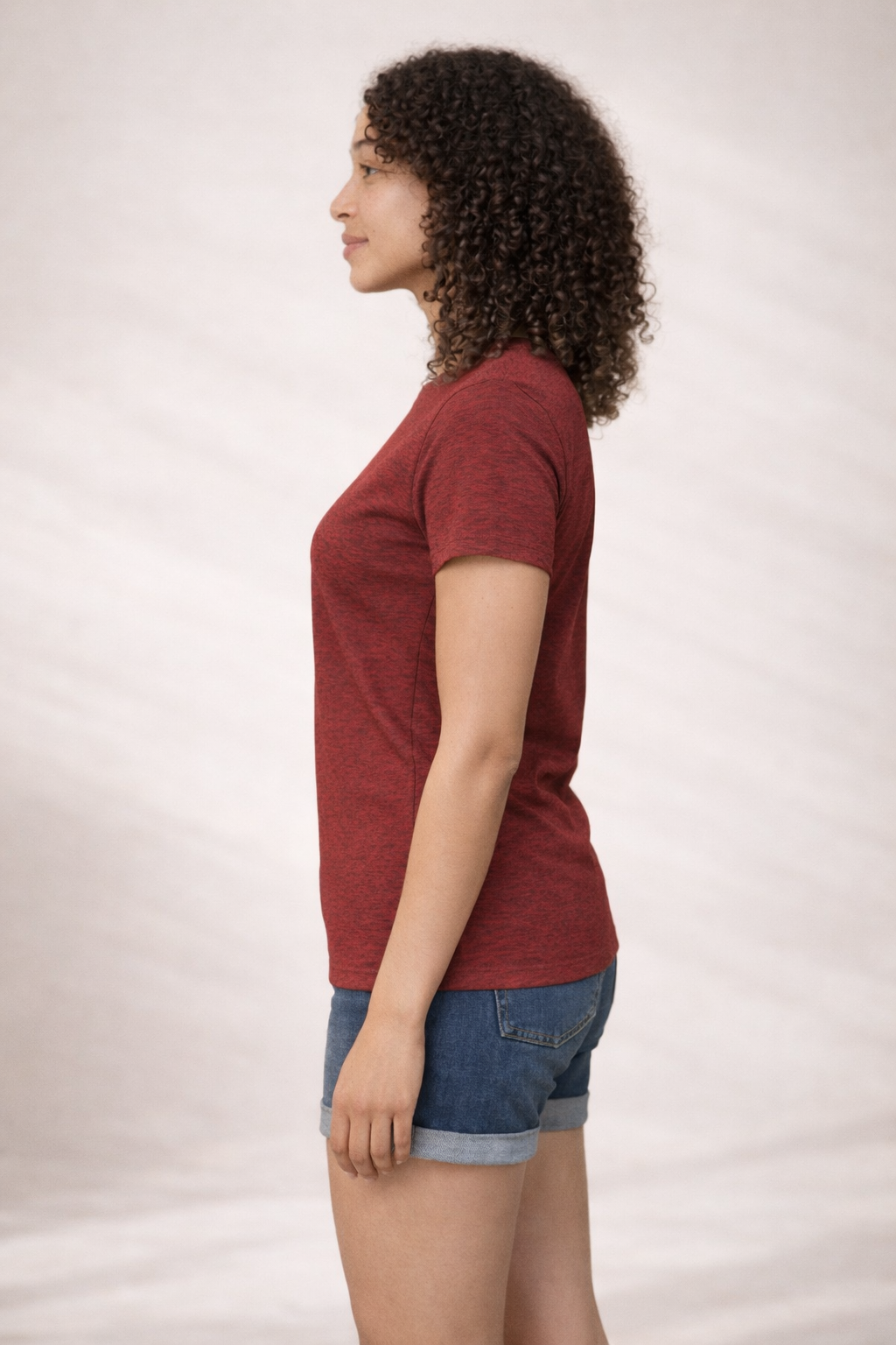 Women's T-Shirt - Heather Cardinal