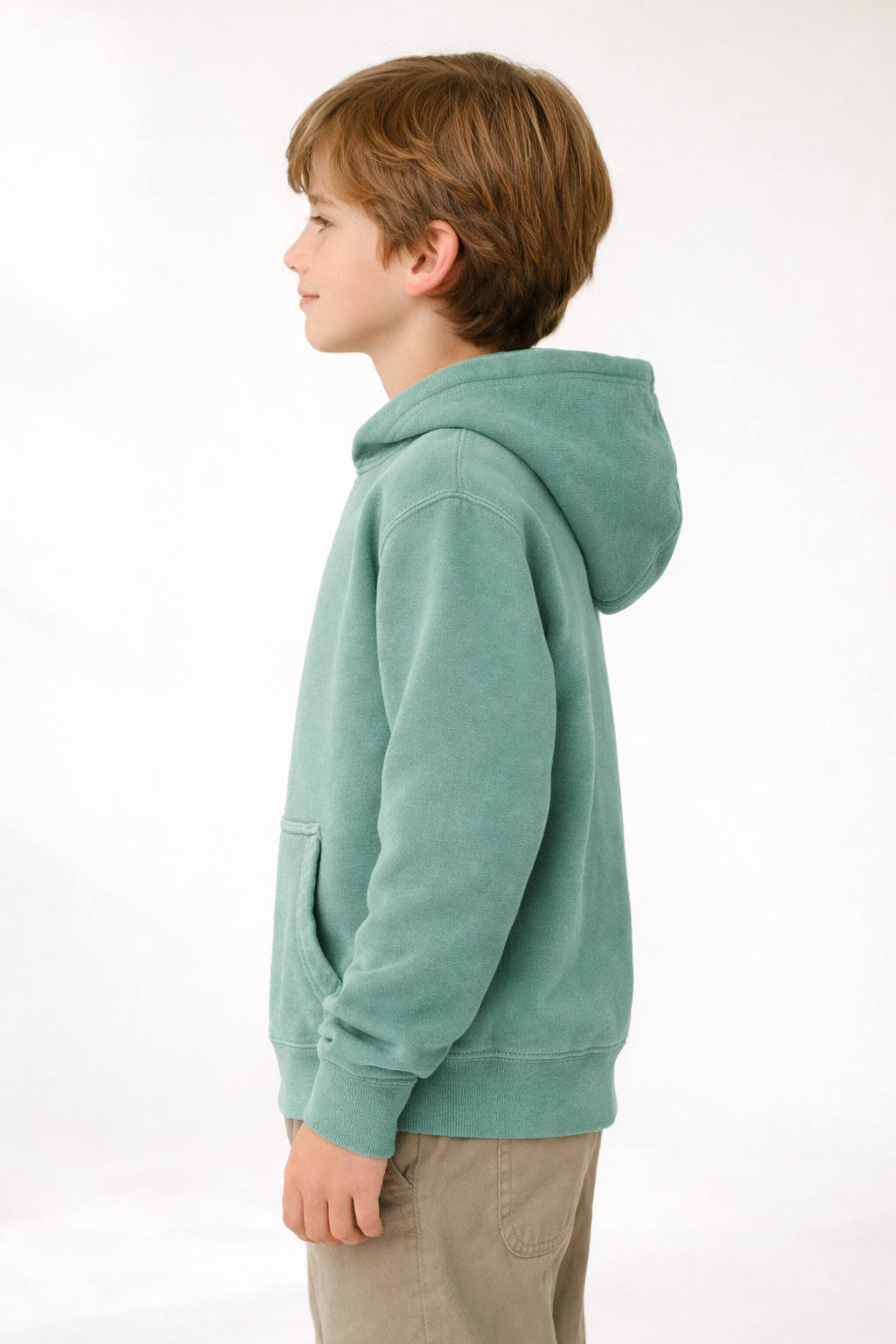 Vintage Pullover Hoodie - Pigment Mint