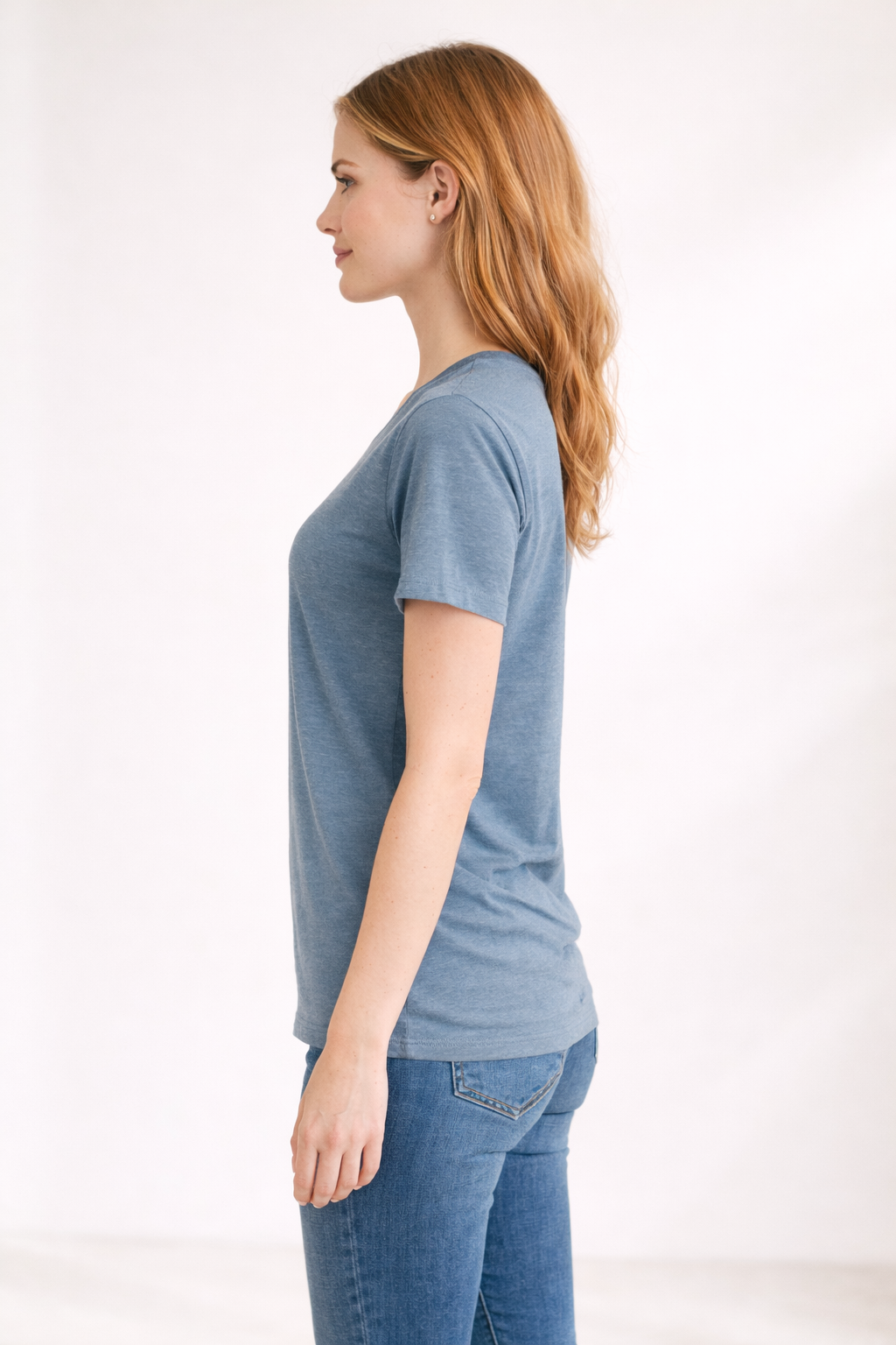 Women's Relaxed T-Shirt - Heather Slate