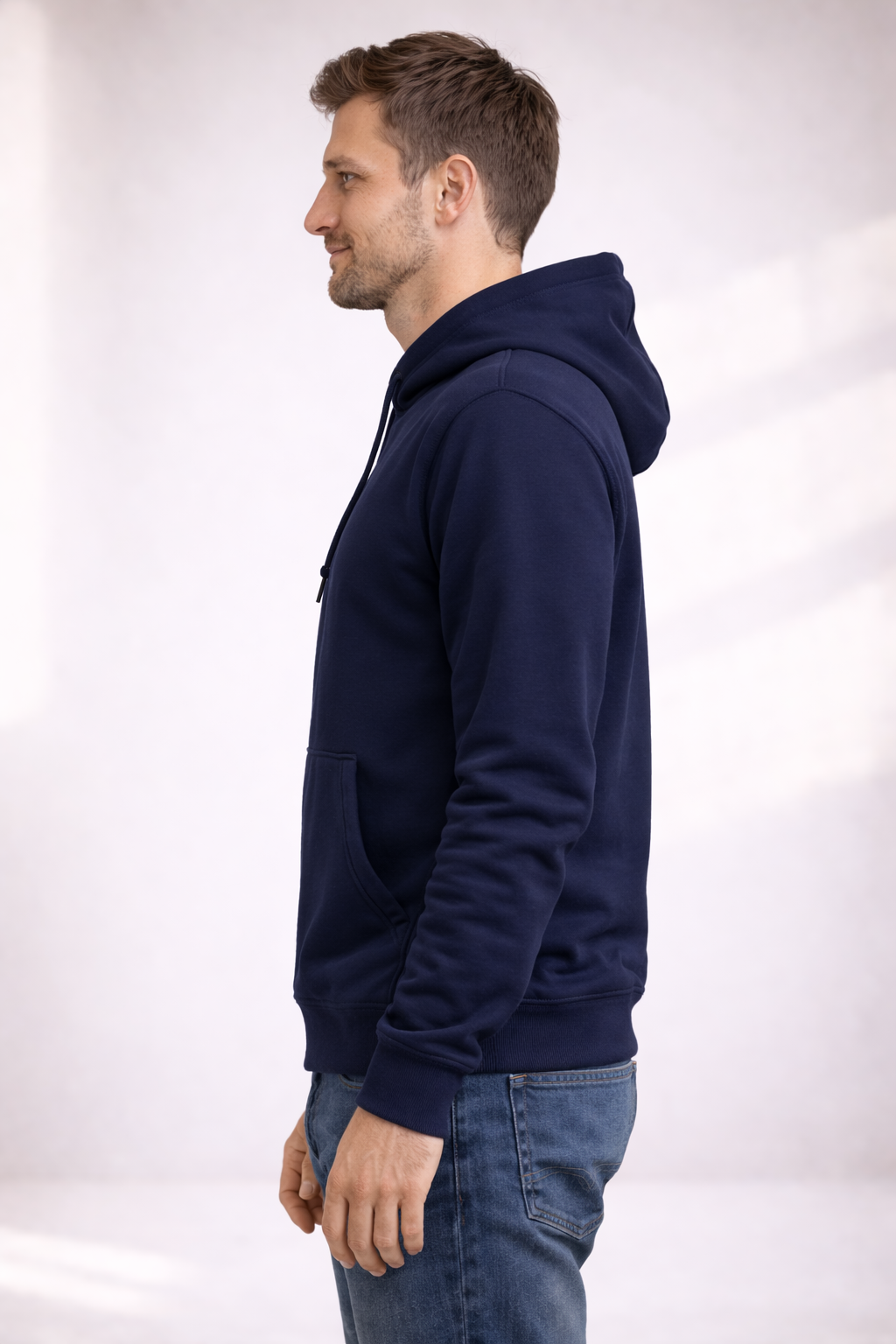 Men's Pullover Hoodie - Navy