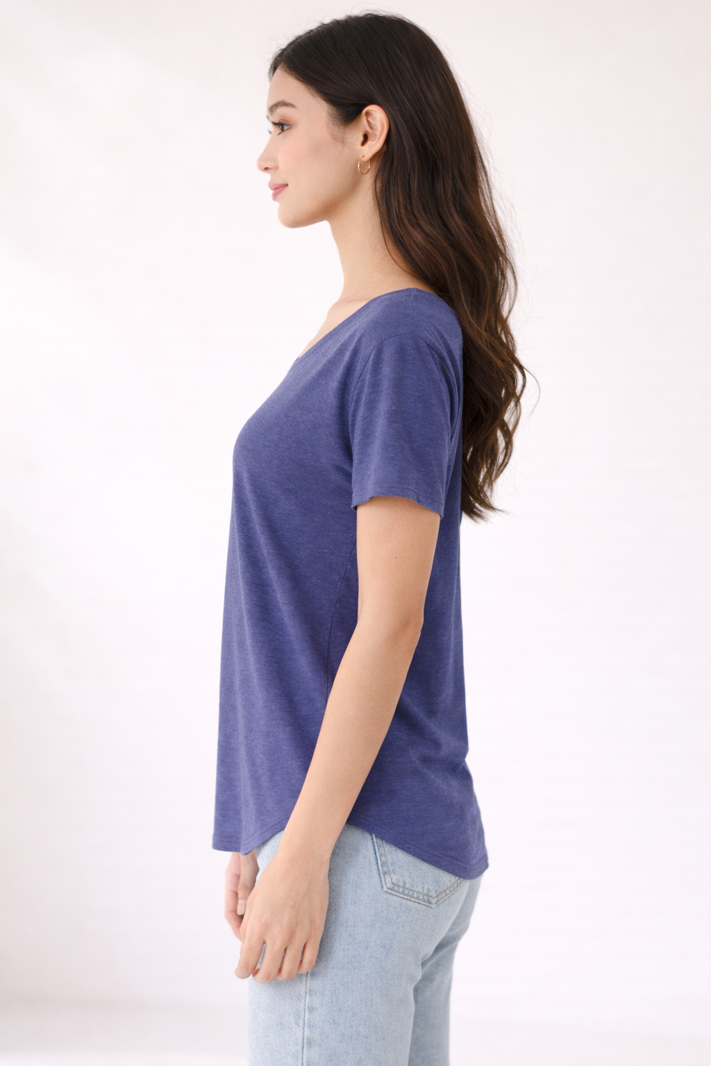 Women’s Slouchy T-Shirt - Navy