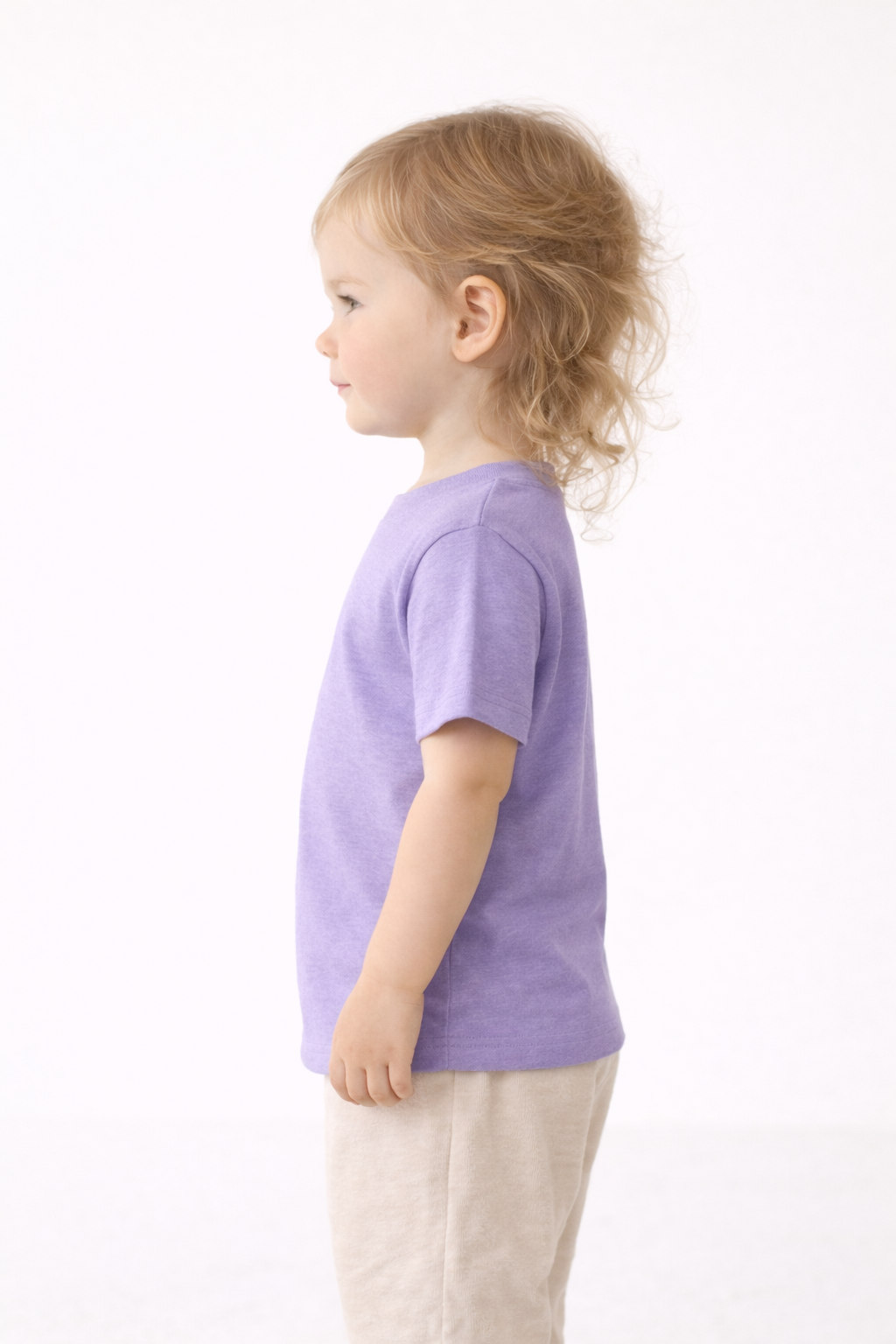 Toddler T-Shirt - Heather Purple