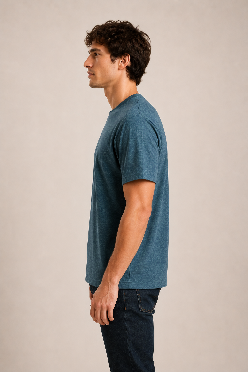 Mens Softstyle T-Shirt - Heather Deep Teal