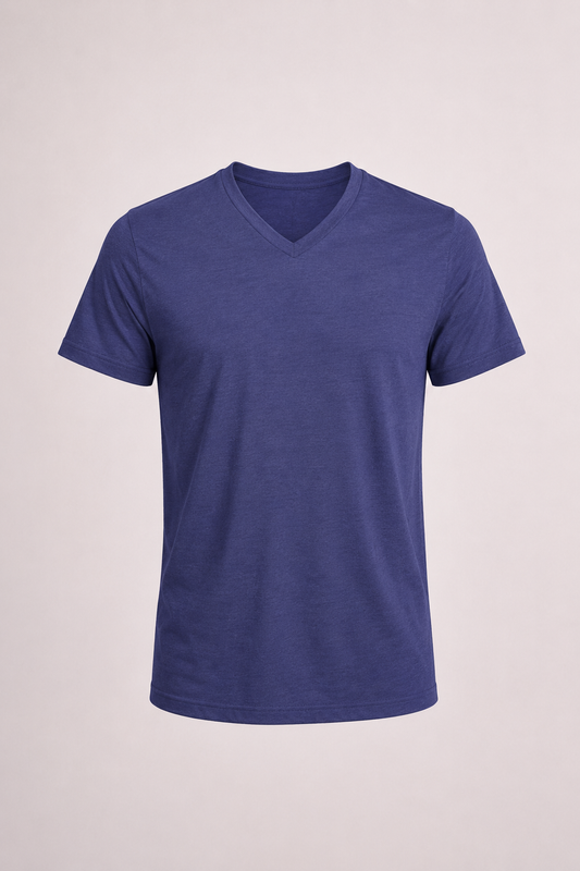 Men's V-Neck T-Shirt - Navy