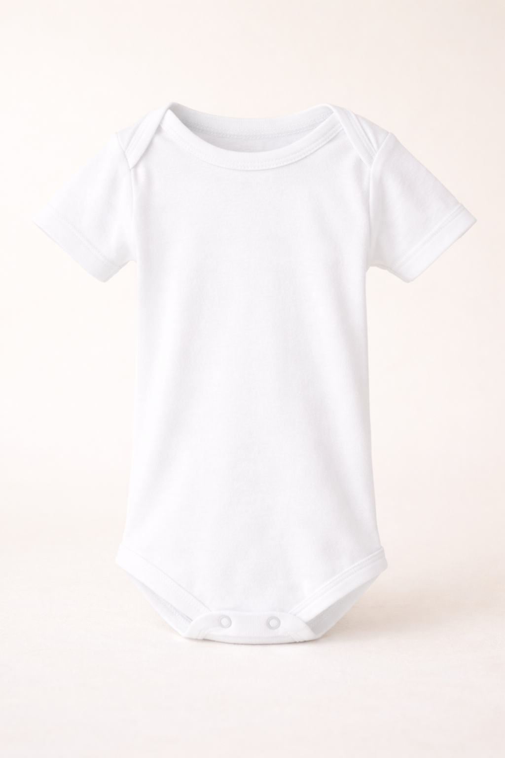 Baby Jersey One Piece - White