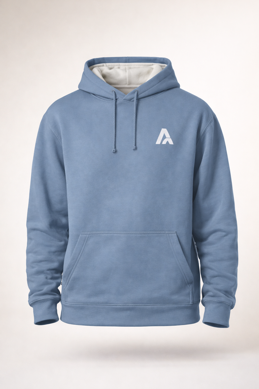 Accent Hoodie Indigo Blue / Cream