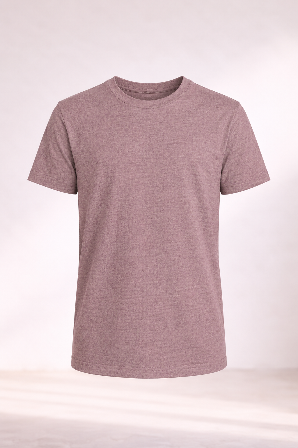 Youth Cotton T-Shirt - Heather Orchid