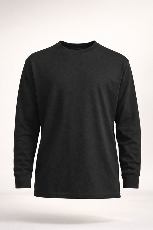 Long Sleeve T-Shirt - Black