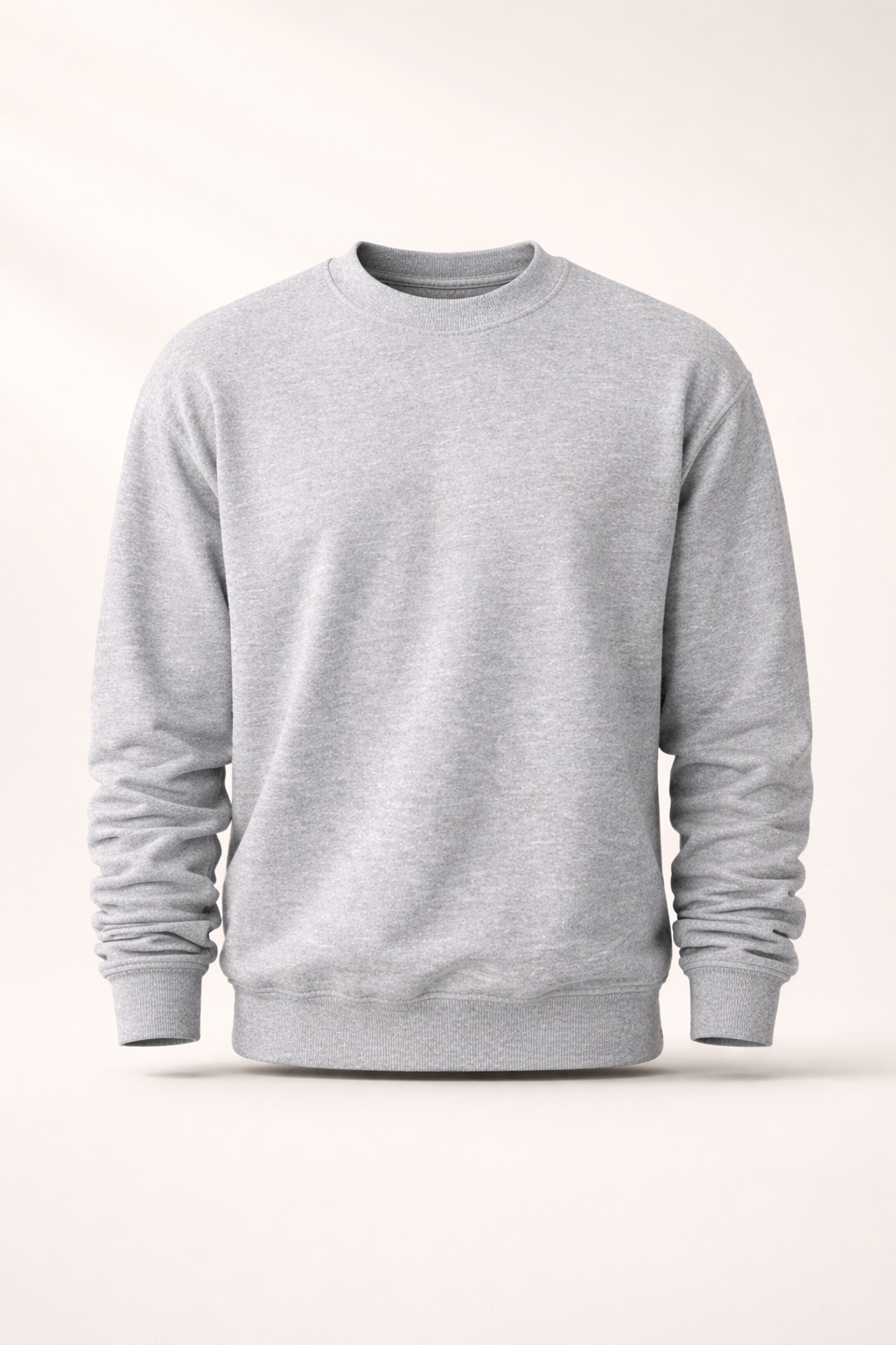 Mens Heavy Crewneck Sweatshirt - Sport Grey