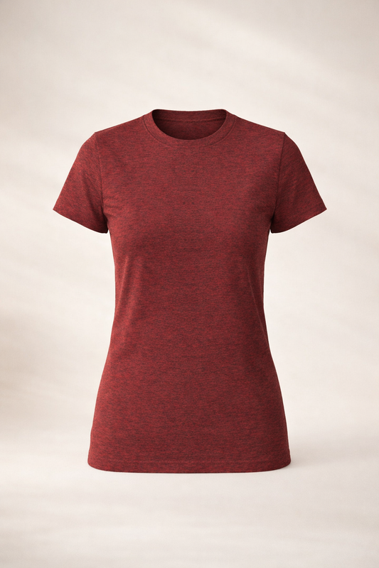 Women's T-Shirt - Heather Cardinal