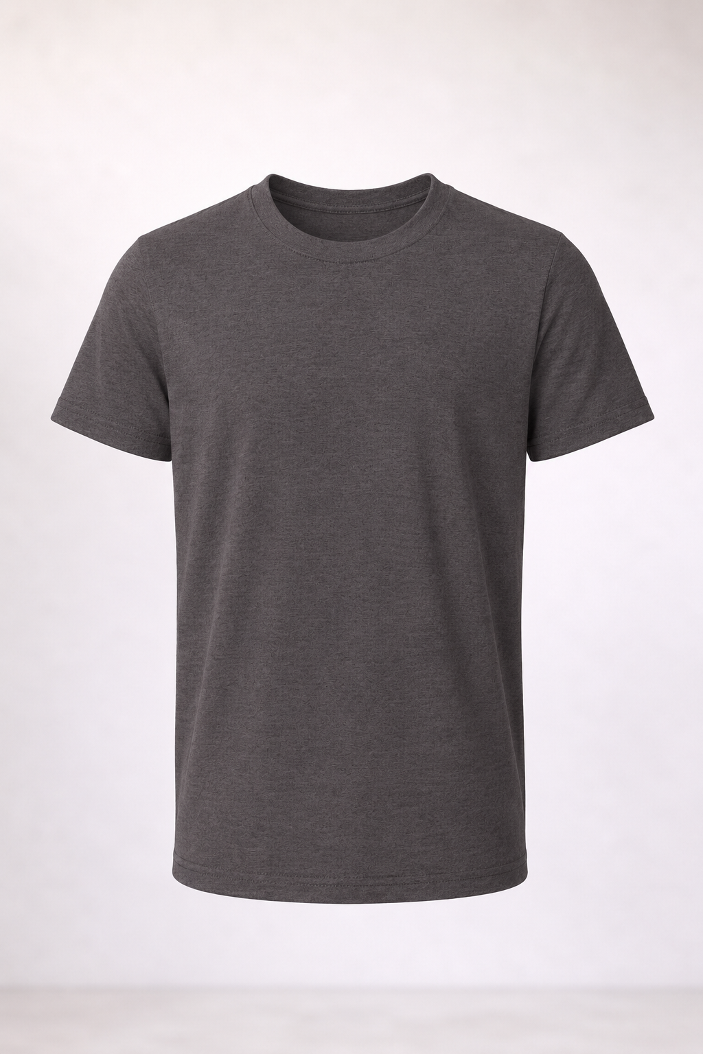 Youth Cotton T-Shirt - Dark Grey Heather