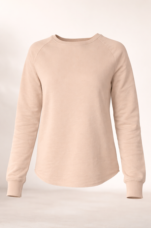 Women's Lightweight Sweatshirt - Blush