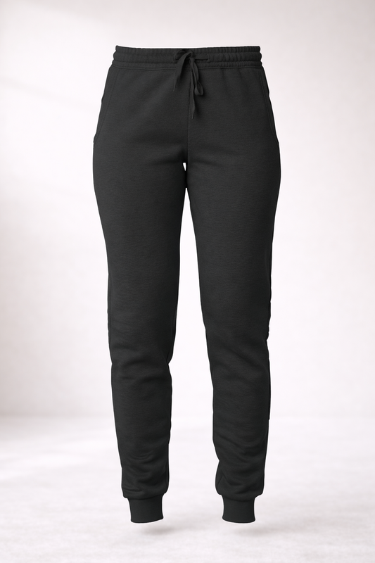 Women's Wash Sweatpants- Black