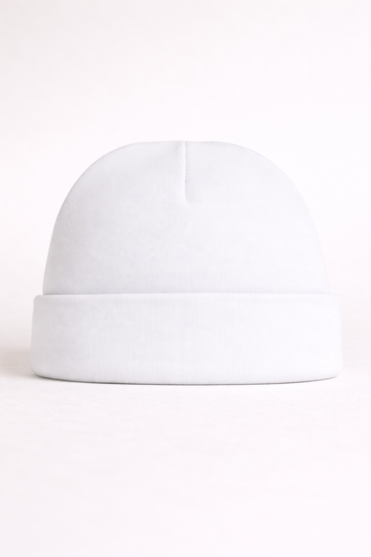 Baby Beanie - White