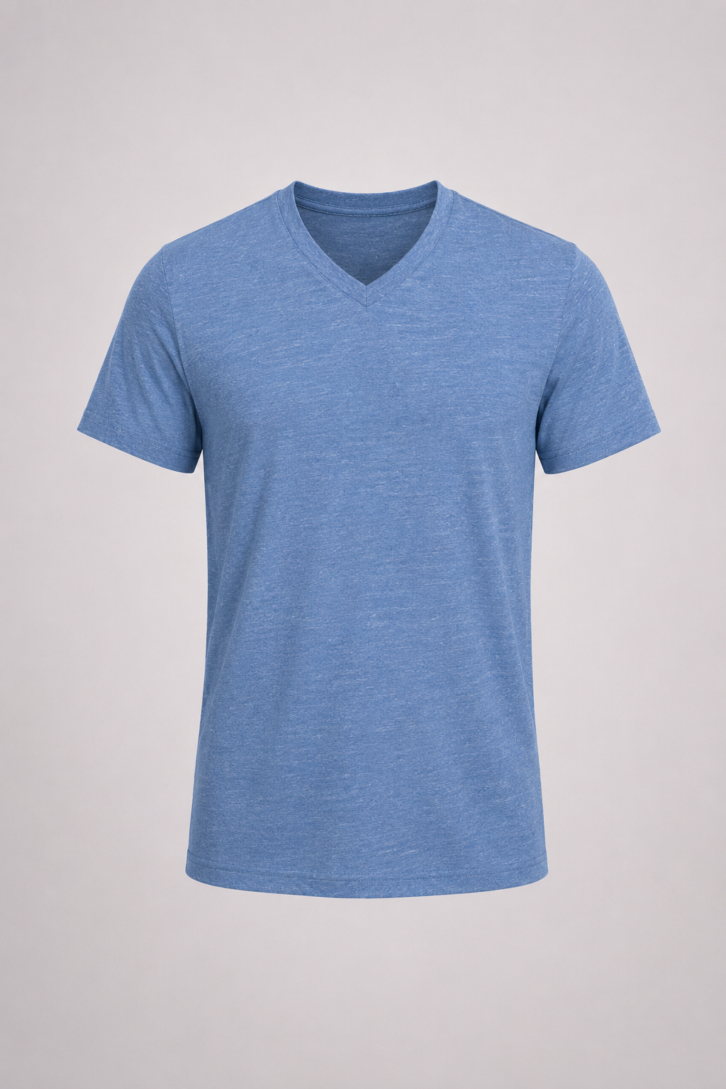 Men's V-Neck T-Shirt - Blue