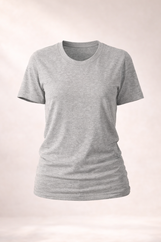 Womens Relaxed T-Shirt - Deep Heather