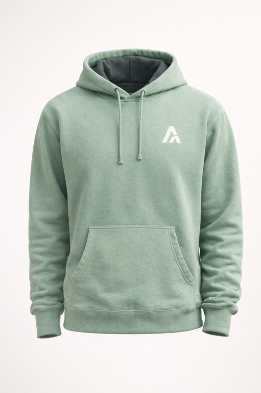 Accent Hoodie Mint / Grey