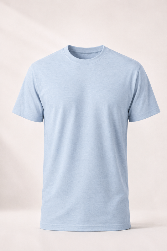 Mens Softstyle T-Shirt - Heather Prism Blue