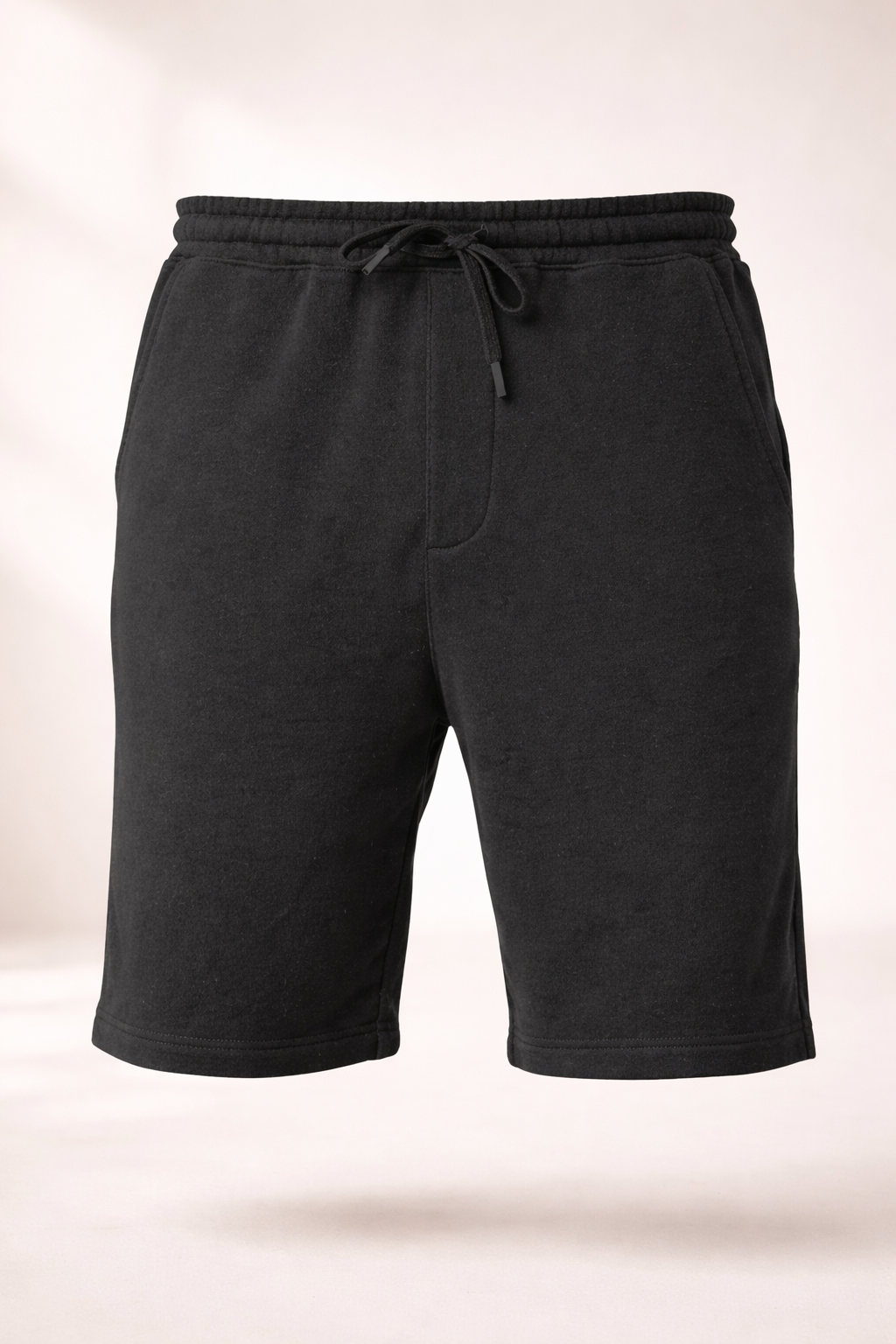 Mens Fleece Shorts - Navy
