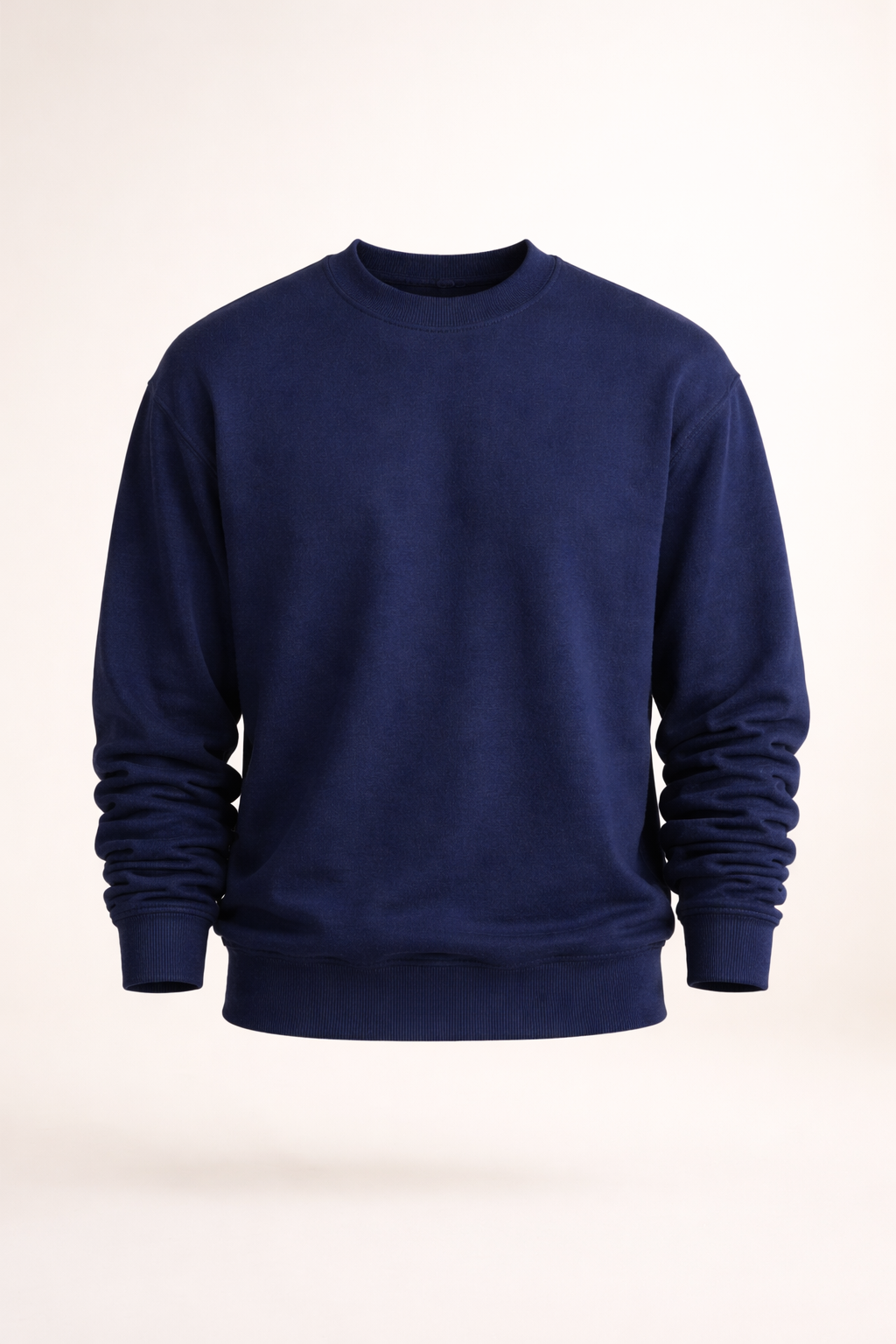 Mens Heavy Crewneck Sweatshirt -  Navy