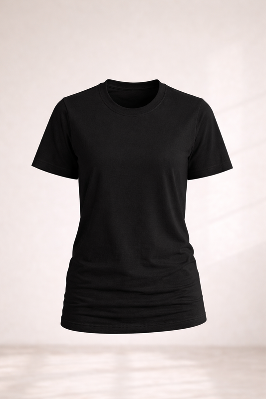 Womens Relaxed T-Shirt - Black