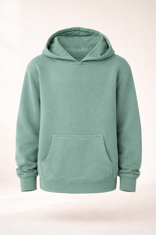 Vintage Pullover Hoodie - Pigment Mint