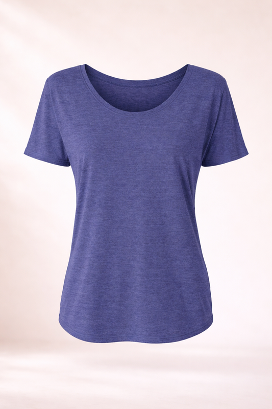 Women’s Slouchy T-Shirt - Navy