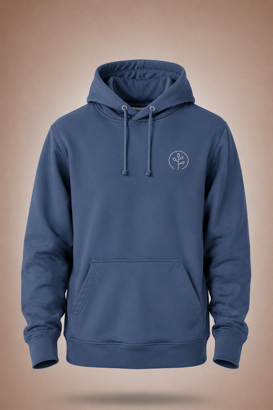 Classic Indigo Blue Hoodie