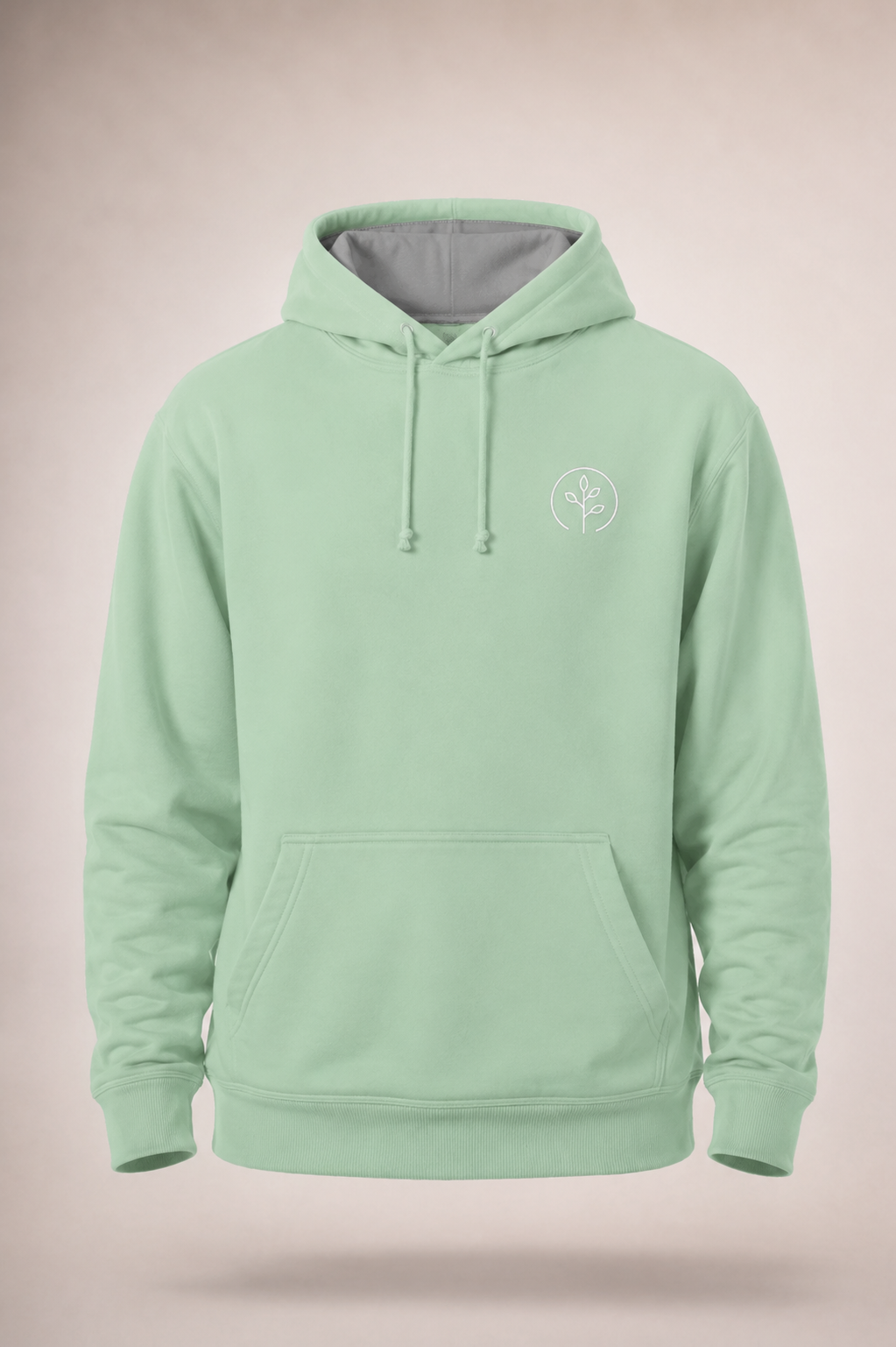Accent Hoodie Mint / Grey new