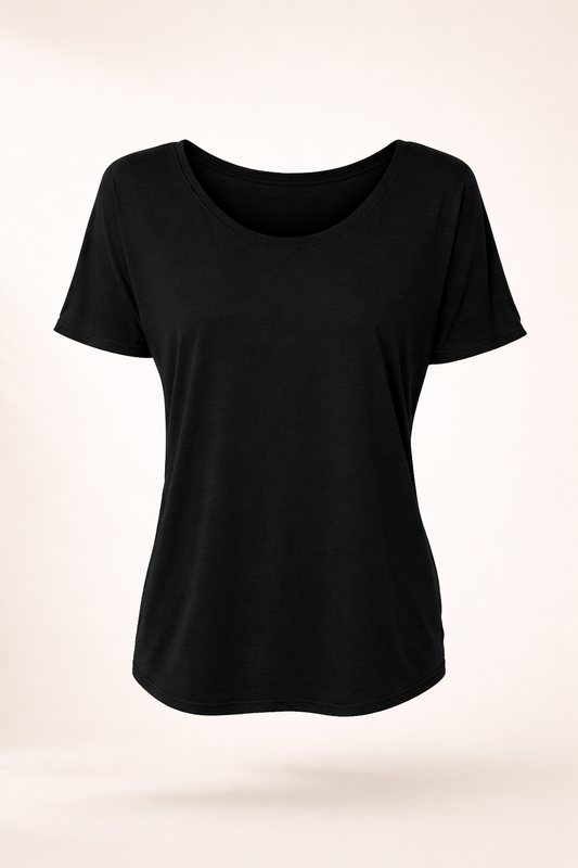 Women’s Slouchy T-Shirt - Black