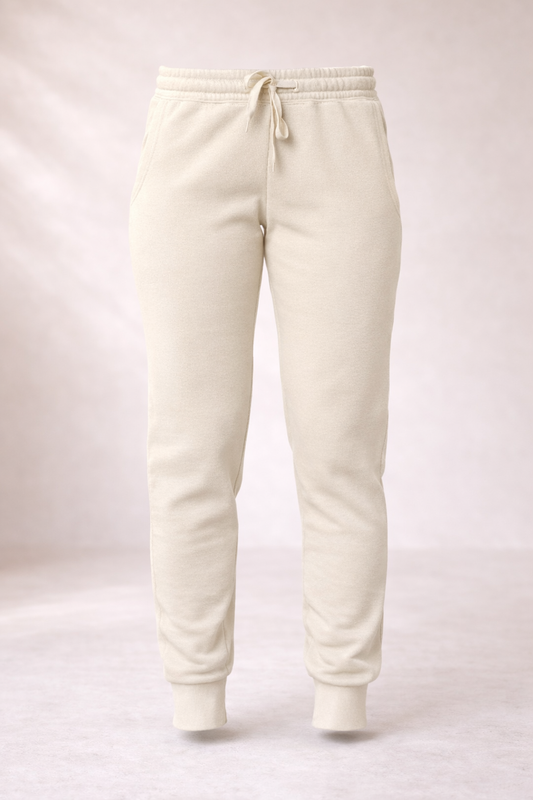 Women's Wash Sweatpants- Bone