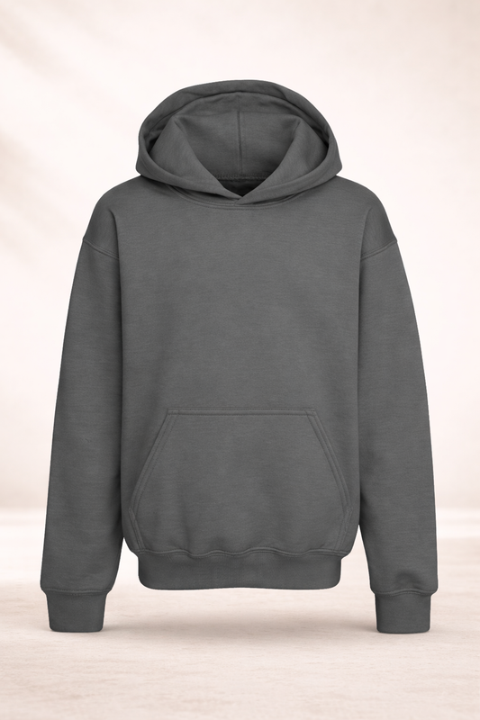 Kids Pullover Hoodie - Charcoal