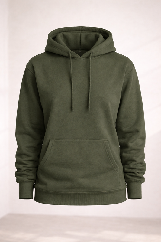 Pullover Hoodie - Military Green