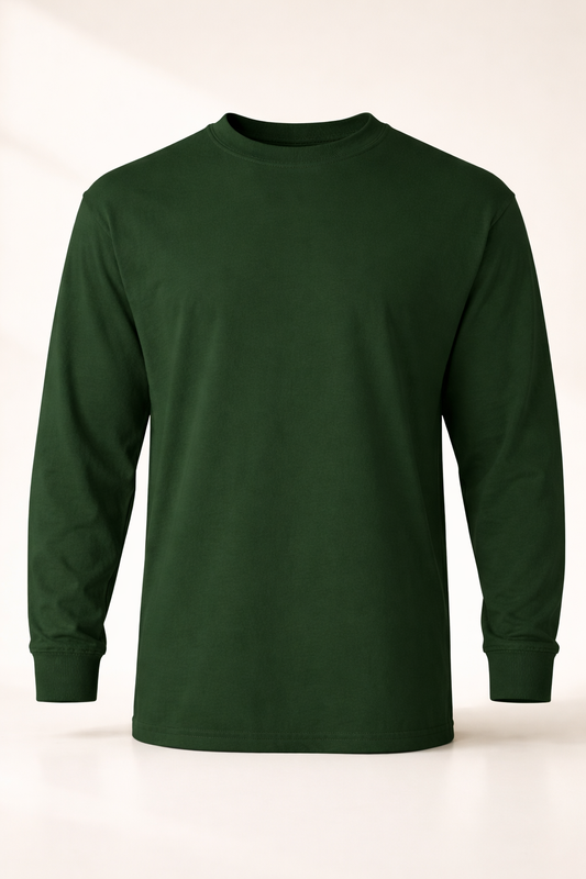 Long Sleeve T-Shirt - Forrest Green