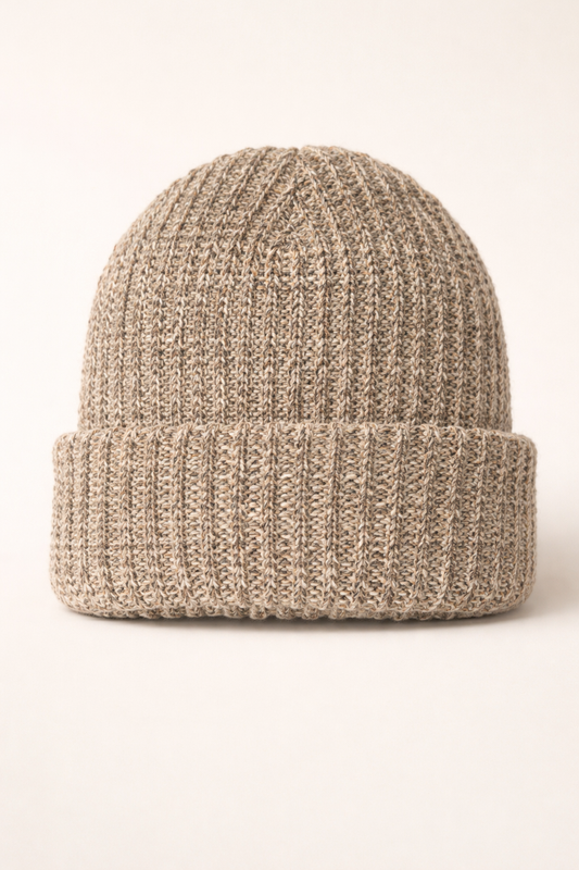 Chunky Knit Beanie - Oatmeal
