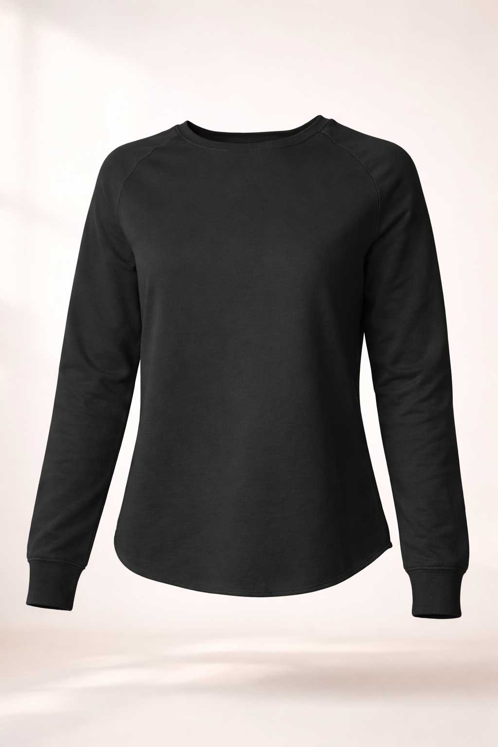 Women's Lightweight Sweatshirt - Black