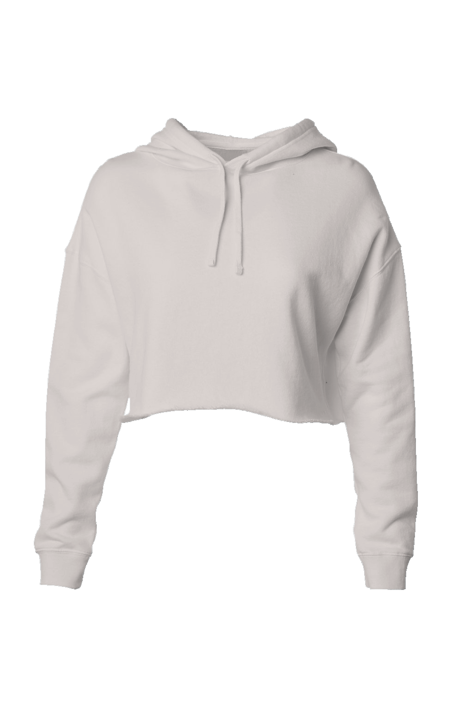 Women's Crop Hoodie - Bone new