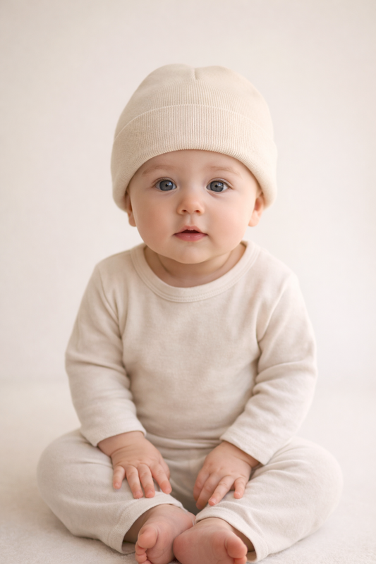 Baby Beanie - Natural