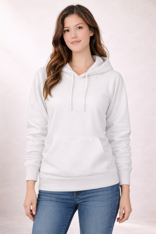 Pullover Hoodie - White