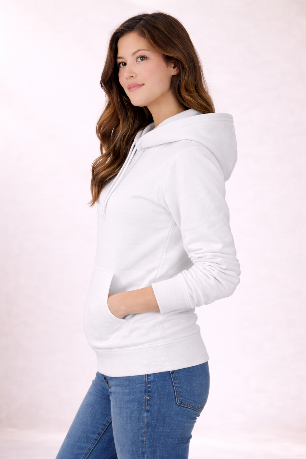 Pullover Hoodie - White