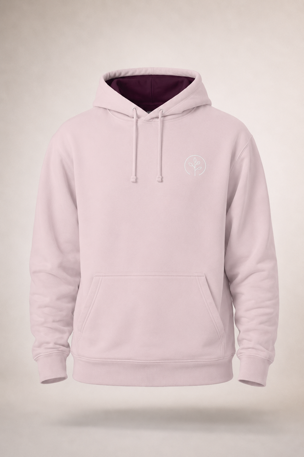 Accent Light Pink_Plum Hoodie
