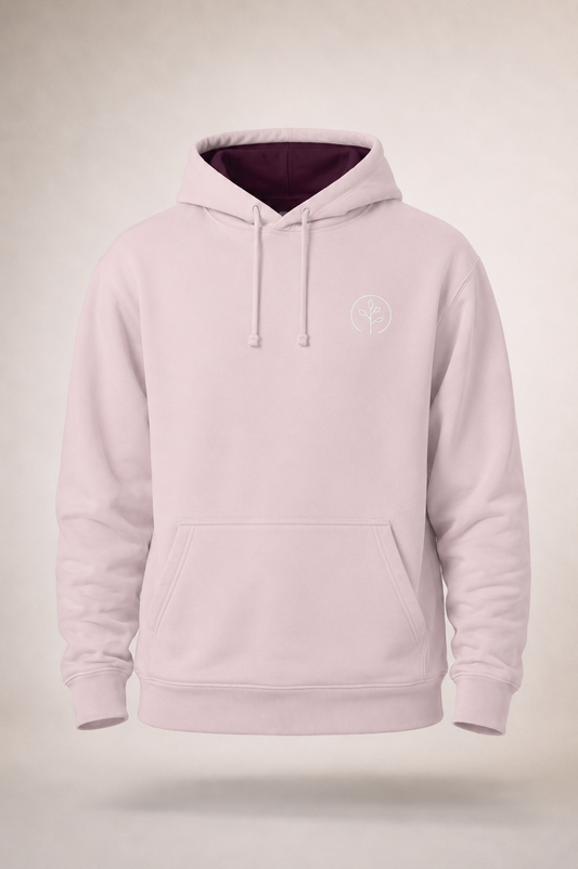 Accent Light Pink_Plum Hoodie